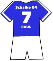 Schalke 04 shirt number 7