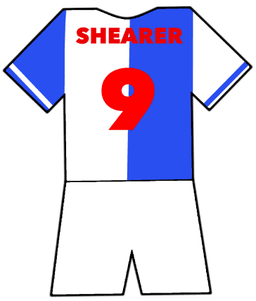 Blackburn Rovers shirt number 9