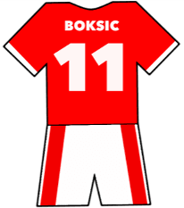 Middlesbrough shirt number 11