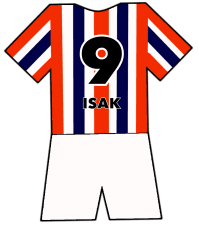 Alexander Isak shirt