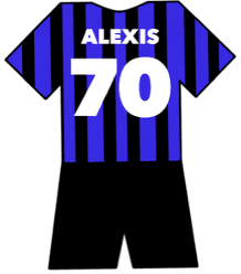Inter Milan shirt number 70