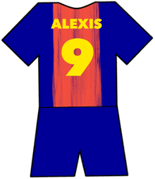 Alexis Sánchez shirt