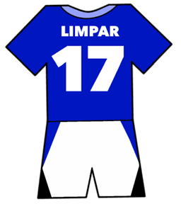 Everton shirt number 17
