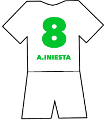 Emirates Club shirt number 8