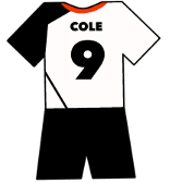 Fulham shirt number 9