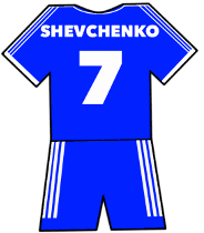 Andriy Shevchenko shirt