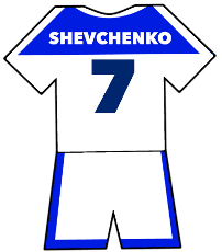 Dynamo Kyiv shirt number 7