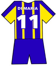 Rosario Central shirt number 11