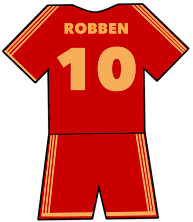 Arjen Robben shirt