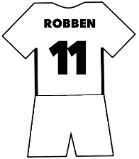 Real Madrid shirt number 11