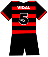 Flamengo shirt number 5