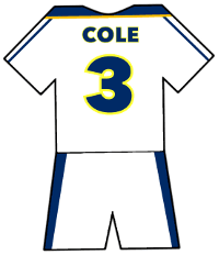 LA Galaxy shirt number 3