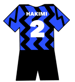 Inter Milan shirt number 2