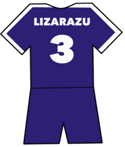 Bordeaux shirt number 3