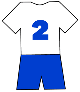 Real Zaragoza shirt number 2