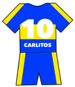 Boca Juniors shirt number 10