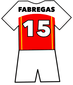 Cesc Fabregas shirt
