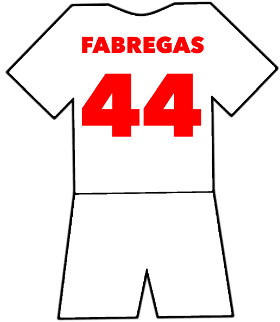 Cesc Fabregas shirt