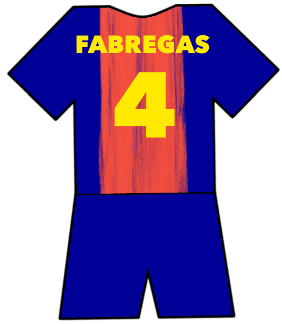 Cesc Fabregas shirt