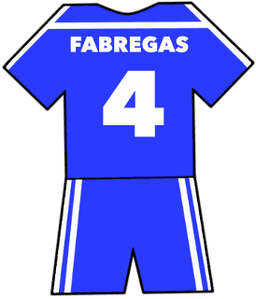 Chelsea shirt number 4