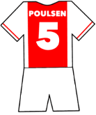 Ajax shirt number 5