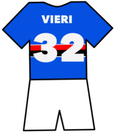 Christian Vieri shirt