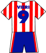 Christian Vieri shirt