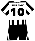 Newcastle Utd shirt number 10