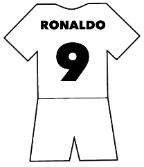 Real Madrid shirt number 9