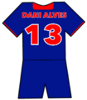 Paris Saint-Germain shirt number 13