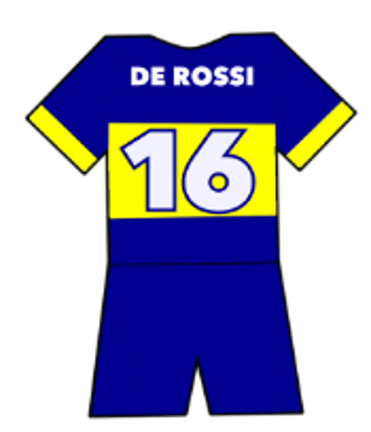 Daniele De Rossi shirt