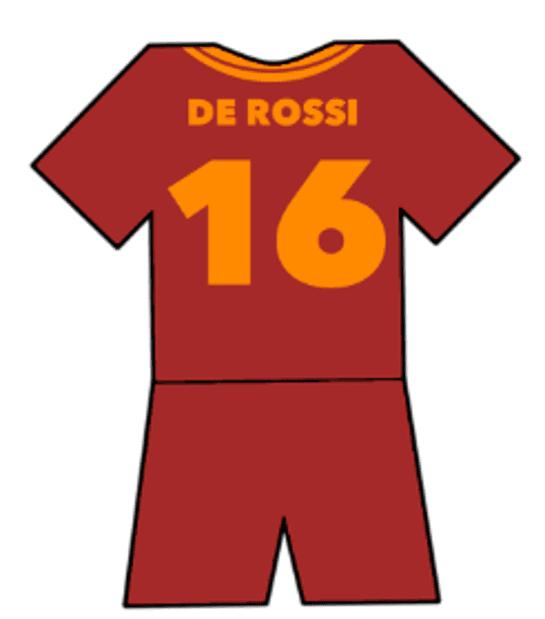Daniele De Rossi shirt