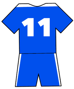 Racing Paris shirt number 11