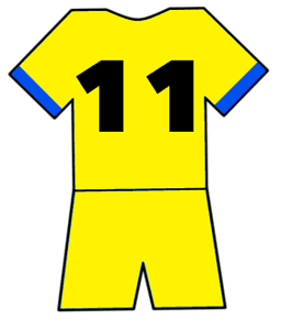 Toulon shirt number 11