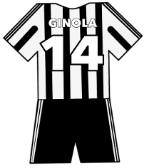 Newcastle Utd shirt number 14