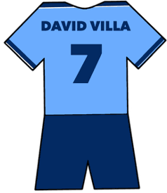 David Villa shirt