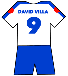 Real Zaragoza shirt number 9