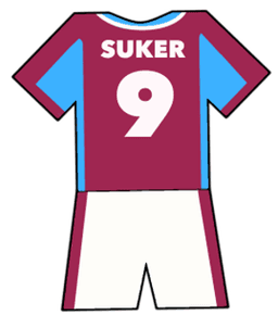 West Ham United shirt number 9
