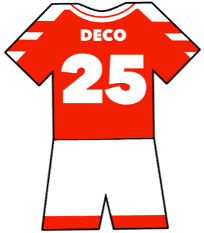 Salgueiros shirt number 25