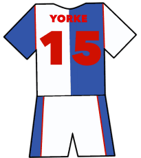 Blackburn Rovers shirt number 15