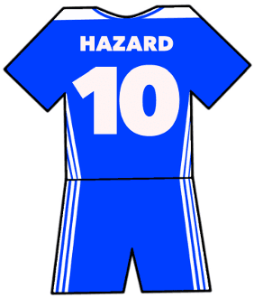 Eden Hazard shirt