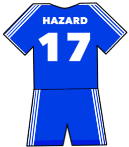 Eden Hazard shirt