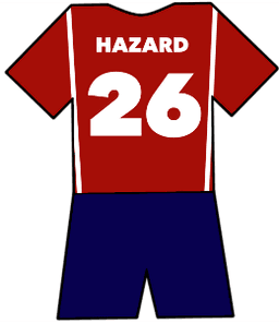 Lille shirt number 26