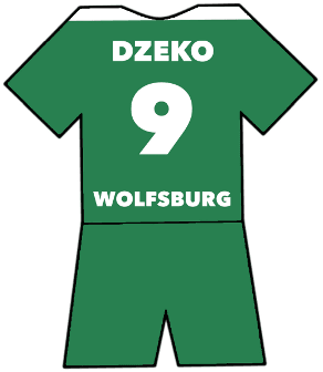 Edin Dzeko shirt