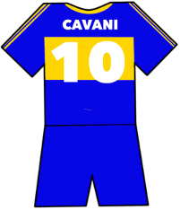 Boca Juniors shirt number 10
