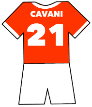 Edinson Cavani shirt