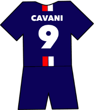Edinson Cavani shirt