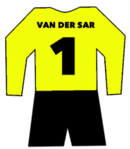 Manchester United shirt number 1