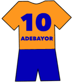 Emmanuel Adebayor shirt