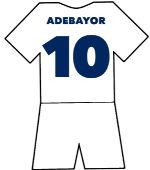 Emmanuel Adebayor shirt